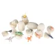 Dinosaur Dig Kit Archaeological Set with 12 Eggs and Tools