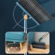 Long Handle Dustpan and Broom Set Pro for Easy Upright Sweeping