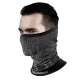 Qunature 11230014002 Sports Neck Warmer, Multifunctional Bandana, One Size - Black