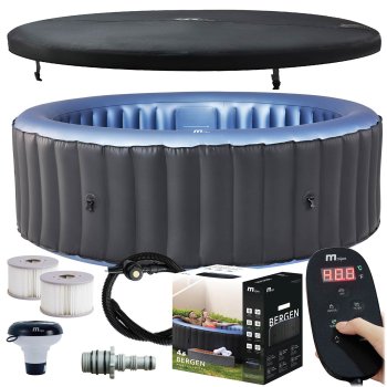 Mspa Bergen Inflatable Hot Tub for 4 Persons