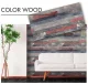 Decorative wall panel COLOR WOOD 500x1000mm