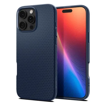 Spigen Liquid Air Case for iPhone 16 Pro, Blue