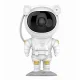 Astronaut Projector Star and Galaxy Night Light by Telcon, white