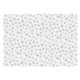 Christmas Tablecloth Ruhhy 22790 with Silver Snowflakes 71x55 in (180x140cm), White