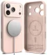 Ringke Silicone MagSafe Case for Apple iPhone 18 Pro, Pink Sand