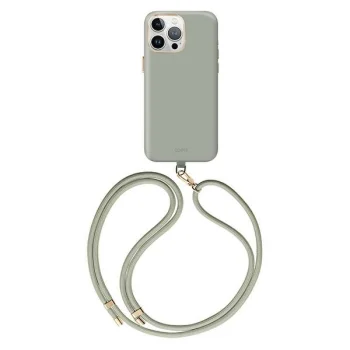 Uniq Coehl Creme case for iPhone 15 Pro with MagSafe, sage