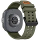 Tech-Protect Silicone Air Watch Strap for Samsung Galaxy Watch 40/44/46 mm, Olive
