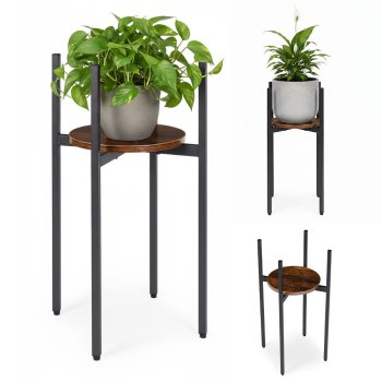ModernHome Loft Style Metal Plant Stand