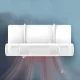 Universal Air Conditioner Deflector 56-90cm White
