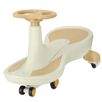 Swing Fix S4 Gravity Ride-On Toy with LED Wheels and Music, 76 cm, Beige