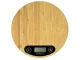 Bamboo Electronic Kitchen Scales with LCD Display, Up to 5kg
