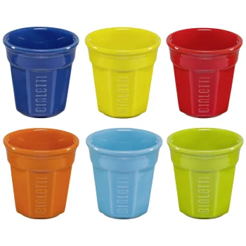 Bialetti Espresso Cup Set, 6 pcs, Multicolour