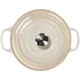 Cast Iron Casserole Le Creuset Signature Round 24 cm, 4.2 L, Meringue