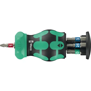 Ratchet Screwdriver Set Wera Bicycle Set 5 with Bits, 7 Pieces