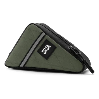 Rockbros Triangle Bike Frame Bag 0.3l, Green