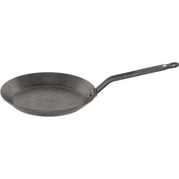 De Buyer Mineral B Element Steel Steak Frying Pan, 24cm