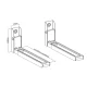 Maclean MC-915 W Microwave Wall Mount Bracket, up to 30 kg, White