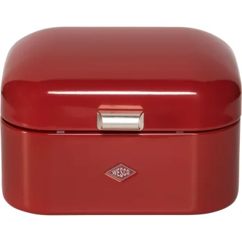 Wesco Single Grandy Bread Box, Red