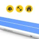 Inflatable Gymnastics Air Track 4FIZJO AirTrack PRO 15 x 2 x 0.3 m, Blue