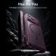 ESR Classic Hybrid MagSafe Case for iPhone 18 Pro / 17 Pro, Dark Cherry