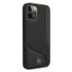 Mercedes iPhone 12 Pro Max Case Perforated Area, Black