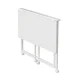 Maclean Folding Desk, White, Mobile, 100x50cm