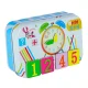 Kids Educational Set: Learning the Clock and Basic Math