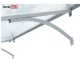 Door canopy STARKEDACH T-160, 160x100x30 cm, light grey