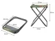Compact Folding Camping Stool and Fishing Chair, Camo