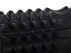 Textured Massage Roller 32x13cm, Black