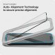 Защитное стекло Spigen ALM Glass FC для iPhone 13 / 13 Pro / 14, черное