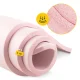 4FIZJO Fitness and Yoga Mat NBR 180 x 60 x 1 cm, Light Pink