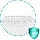 Ricokids 798400 Furniture Corner Protectors, 10 pcs, Transparent