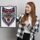 Kruzzel 24552 Wooden Jigsaw Unique Shape Puzzle for Children and Adults, 170 pieces
