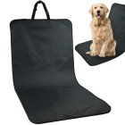 Waterproof Dog Car Seat Cover for Front Seat, Foldable Pet Protector Mat, Black
