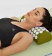Acupressure Neck Pillow (40x15cm), Green