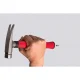 Wiha SB 846300E Electrician\'s Hammer, 500 g, Red