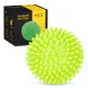 4Fizjo SPIKE+ Spiky Massage Ball, 9 cm, Green