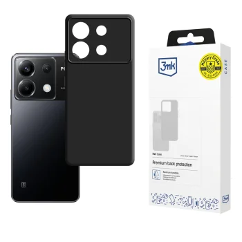 3Mk Protection Matt Case for Poco X6 5G Black