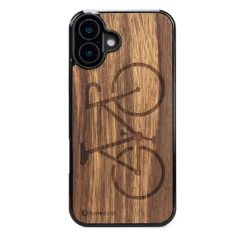 Bewood Wooden Case for iPhone 16 Plus BIKE LIMBA