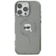 Karl Lagerfeld iPhone 16 Pro Max Case IML Metal Karl Head MagSafe, Black