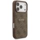 Guess 4G Ring Classic Logo MagSafe Phone Case Cover iPhone 17 Pro - Brown