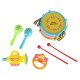 Kids Toddler Music Musical Instruments Rattles Set, Drum