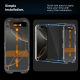 Tech-Protect iPhone 13 / 14 / 16e / 17e Tempered Glass Quick Set+ 2-Pack