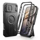 Tech-Protect Kevlar MagSafe 2-Set Case for iPhone 18 Pro / 17 Pro, Black