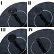 Floating Solar Fountain Pump for Garden Ponds and Pools 16cm