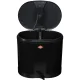 Wesco Eco-Double Bin Recycling Trash Can, 2x 15 L, Pedal Operated, Black