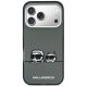 Karl Lagerfeld IML Karl & Choupette Peekaboo Logo MagSafe Phone Case Cover iPhone 17 Pro - Black