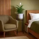 ModernHome Loft Style Floor Plant Stand, 61.5 cm