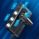 Joyroom JR-CL06 9-in-1 Car Charger 154W with 3-Socket Splitter, Black